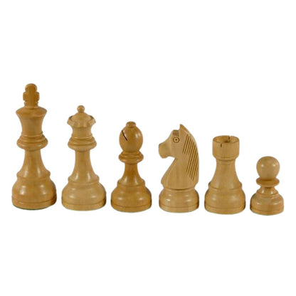 Chess Pieces: Acacia Wood German Knight - 3.75" King