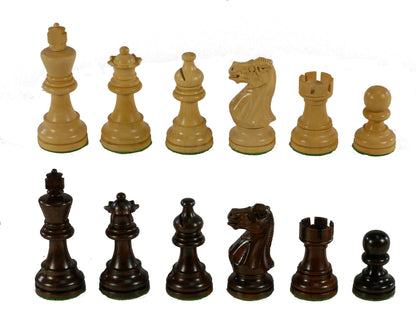 Chess Pieces: Anjan Wood American Emperor Chessmen - 3" King