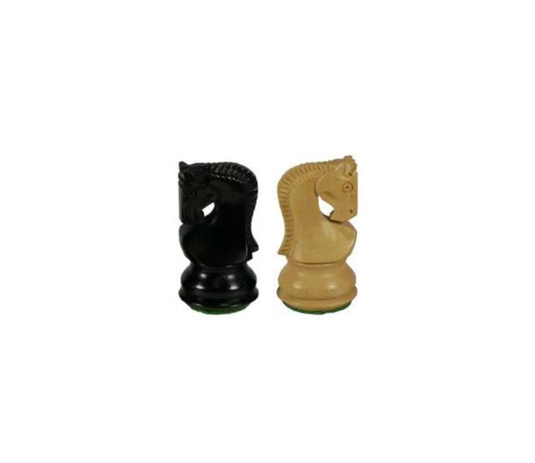 Chess Pieces: Old Russian Opposite Tops Chessmen - 3.75" King