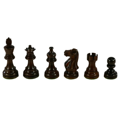 Chess Pieces: Anjan Wood American Emperor Chessmen - 3" King