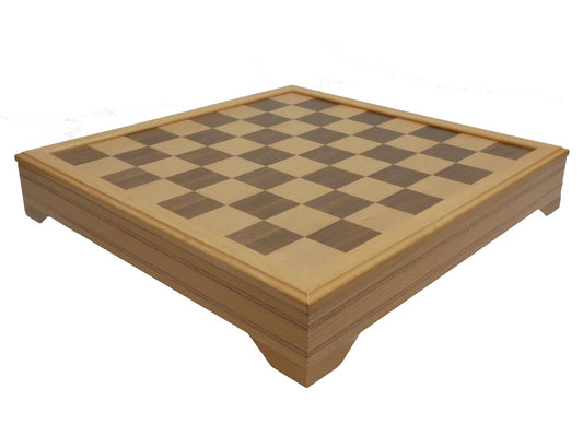 Chess Board: Beechwood Inlaid Chest - 18"