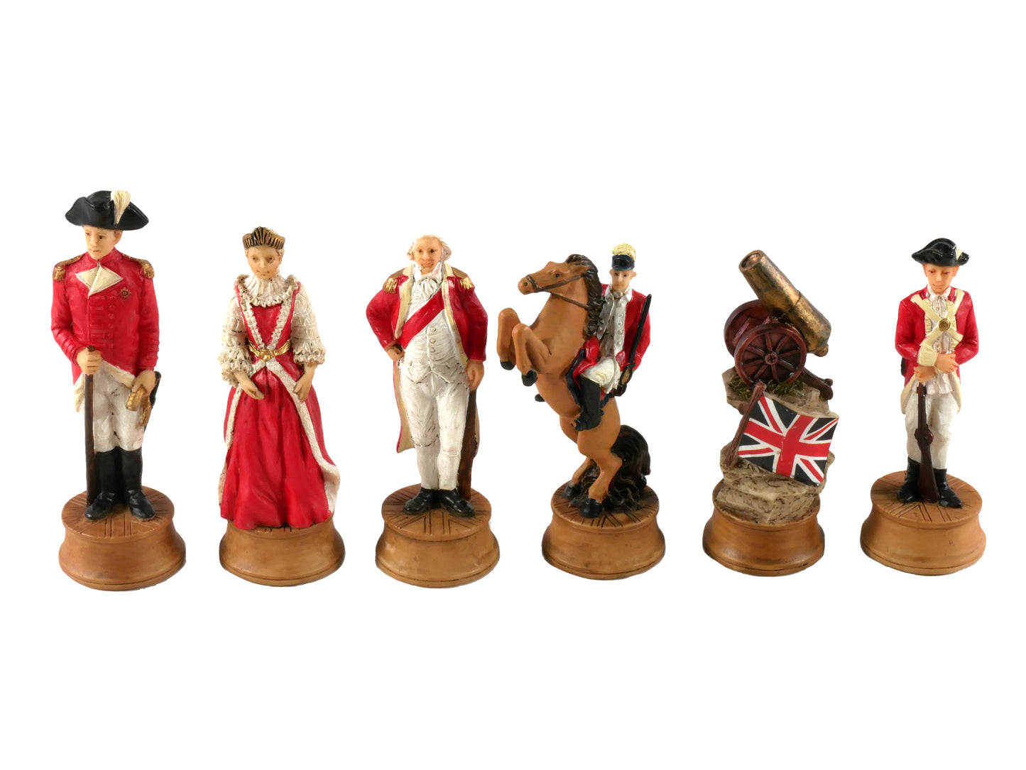 Chess Pieces: The American Revolution Chessmen - 3.25" King