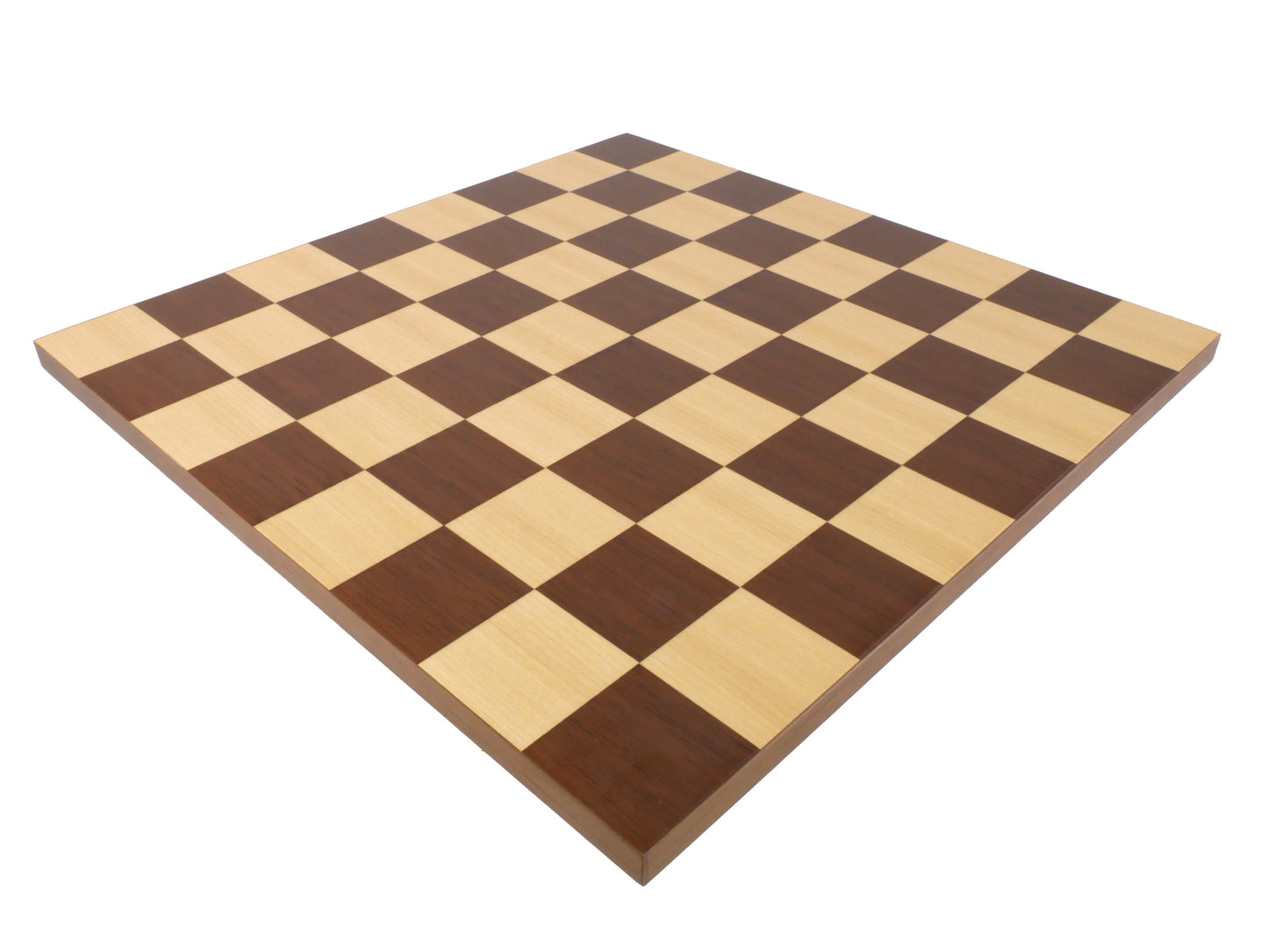 Chess Board: Dark Rosewood & Maple - 14"