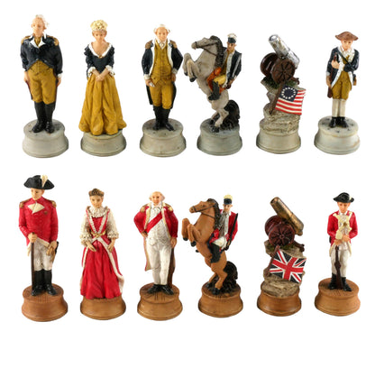 Chess Pieces: The American Revolution Chessmen - 3.25" King